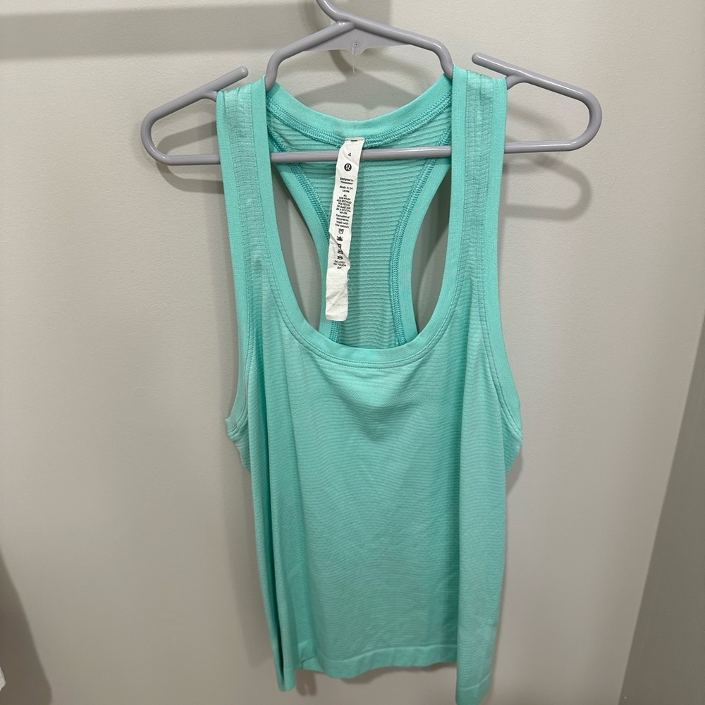 Lululemon Swiftly Race Length Tank Top Size 4